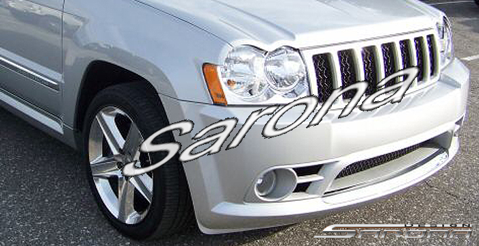 Custom Jeep Grand Cherokee Front Bumper  SUV/SAV/Crossover (2005 - 2007) - $550.00 (Part #JP-002-FB)